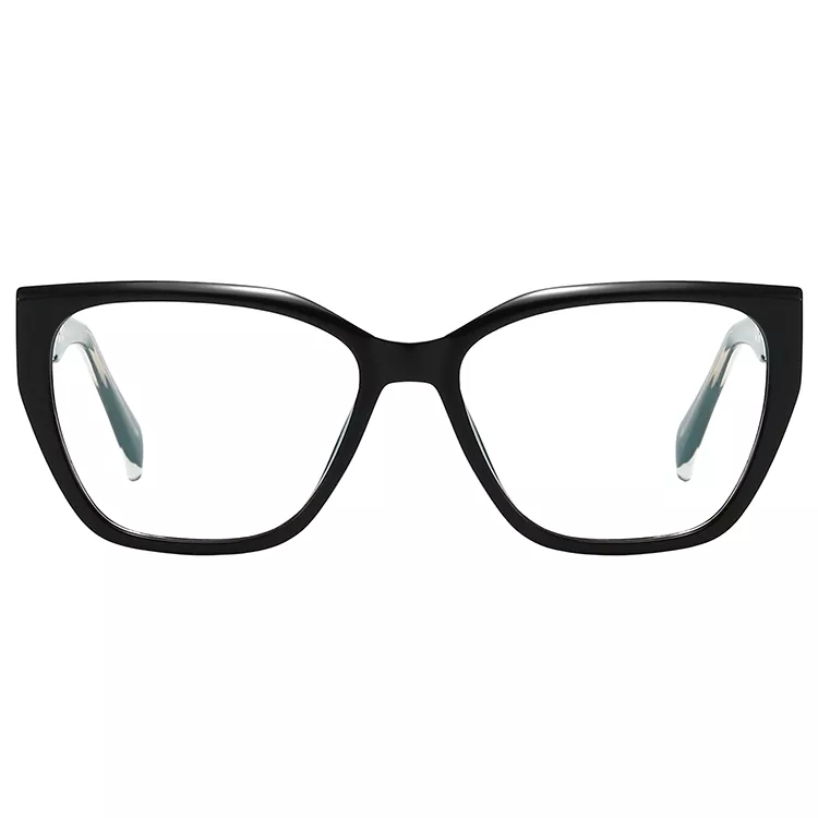 CP Core Wire Temple Oversized Square Glasses