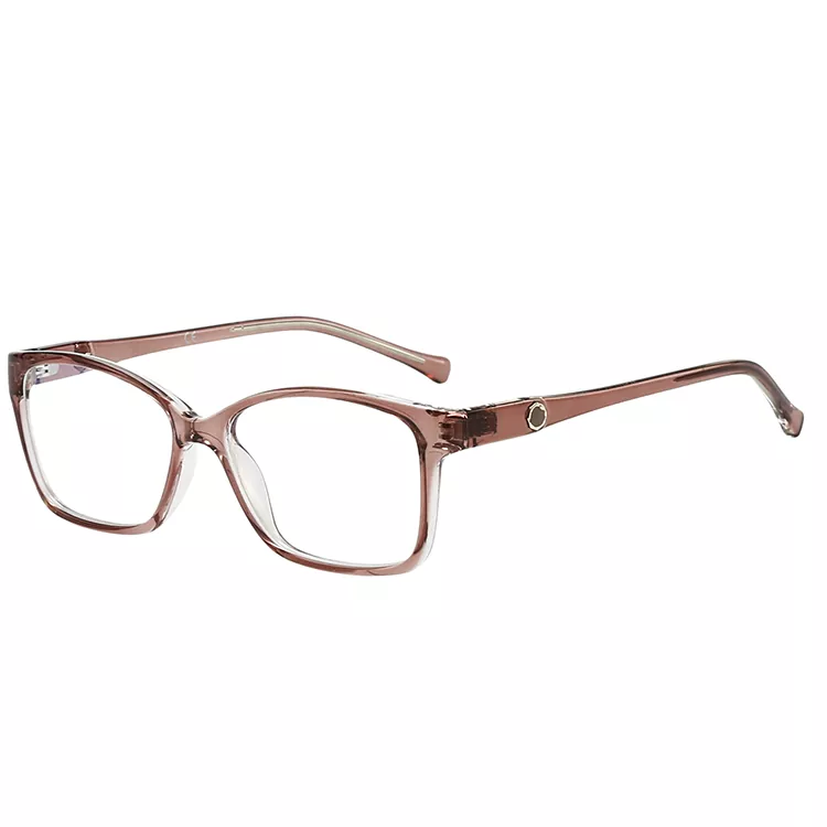 Occhiali flessibili di colore trasparente pastello TR90 alla moda